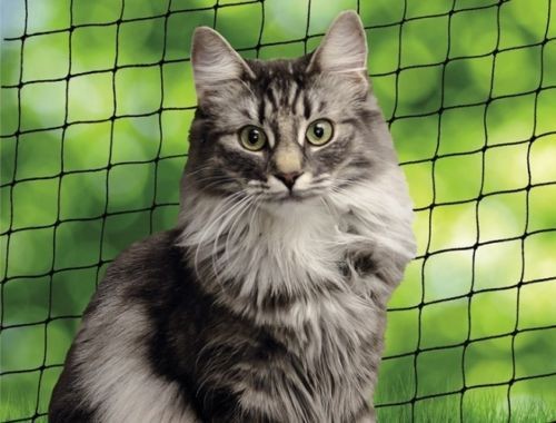 Nobby Katzenschutznetz Sicherheitsnetz Balkonnetz incl. Befestigungsmaterial